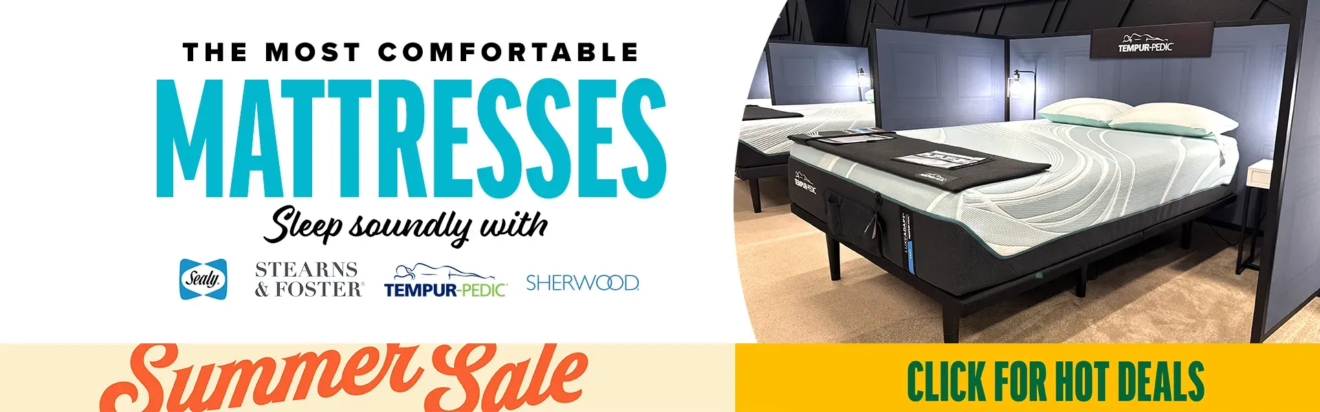 Get your best nights sleep with our mattresses